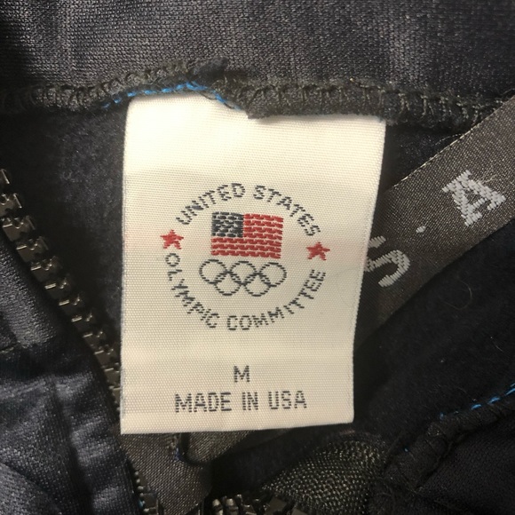 TEAM USA Olympics BLUE US Olympic Jacket Medium - Picture 8 of 9